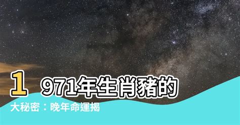 1971是什麼年|1971是民國幾年？1971是什麼生肖？1971幾歲？